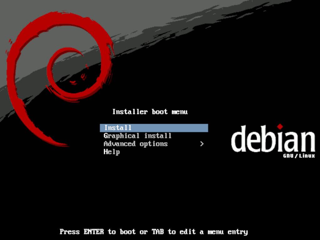 Install debian